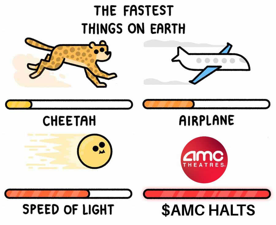 SalMemeLord's tweet photo. Whenever $AMC is slightly green. https://t.co/OnJg3Lig2v