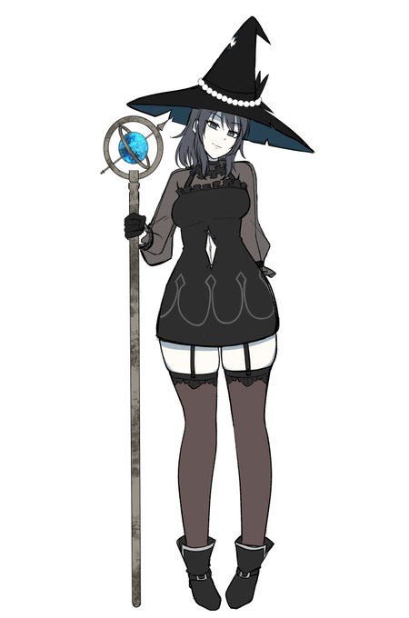 レジーナさんキャラデザラフ 