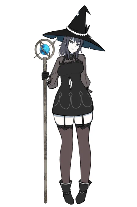 レジーナさんキャラデザラフ 