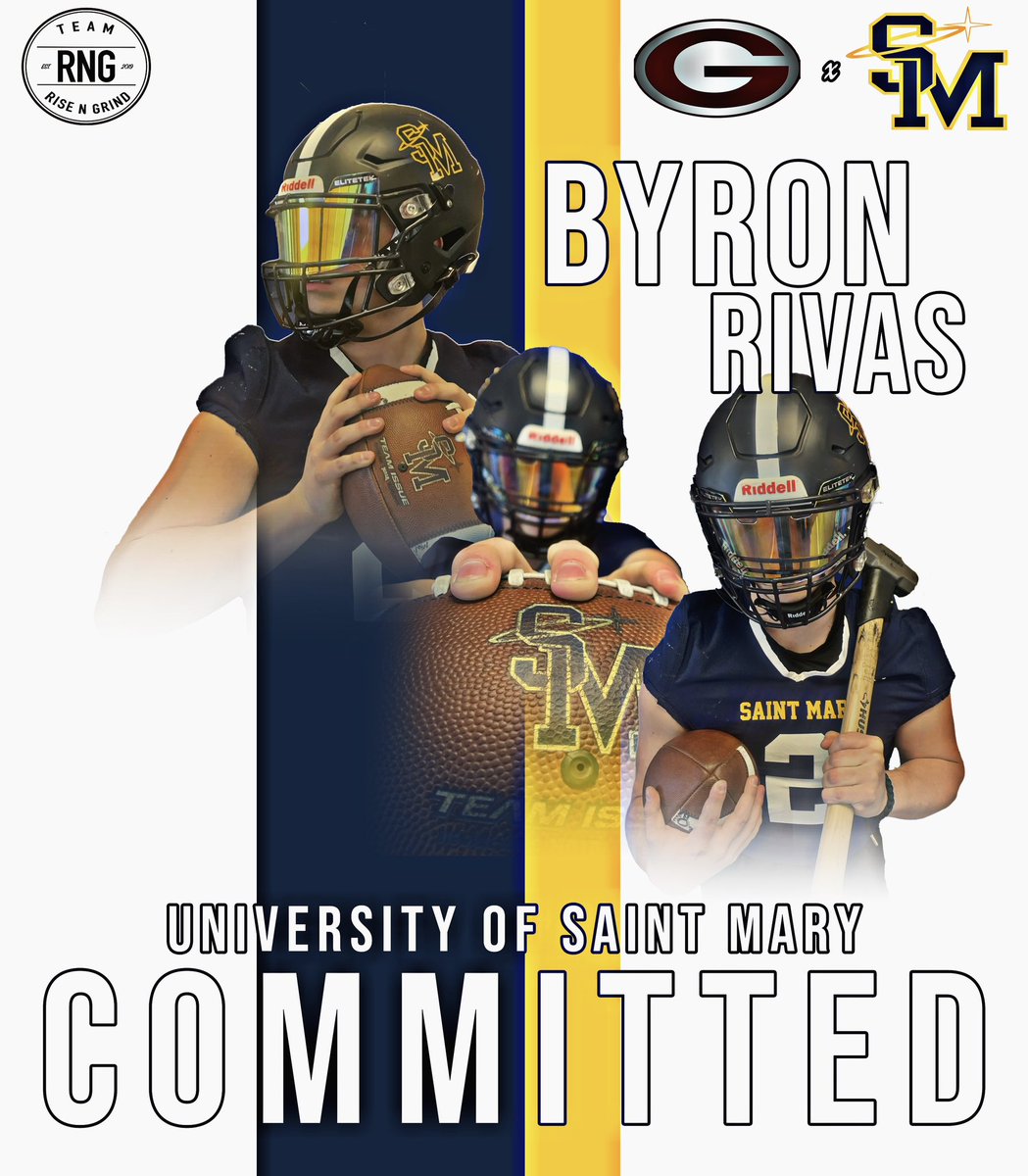 BRivas2_'s tweet photo. COMMITTED to The University Of Saint Mary 🟨🟦 https://t.co/nEdmro5cGQ