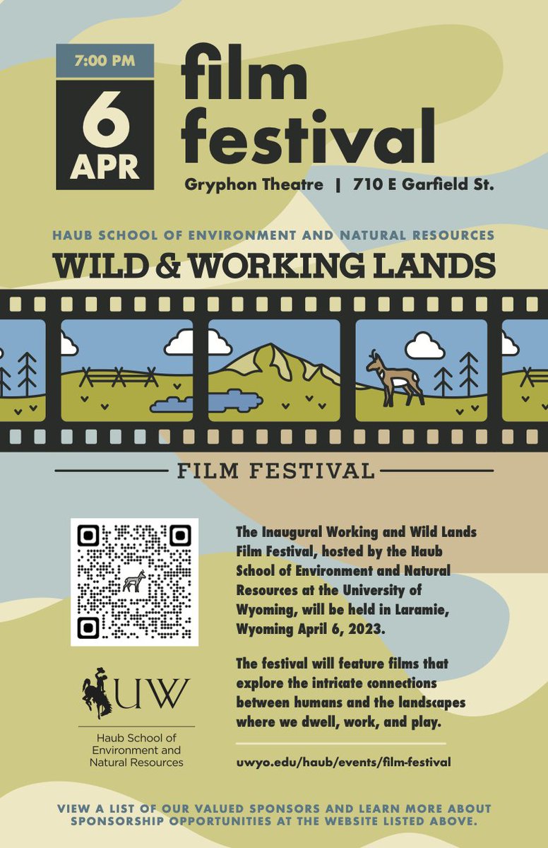 Doors open at 6:30! See you at the Gryphon Theater for tonight's Wild and Working Lands Film Festival, celebrating our relationships to the natural world.