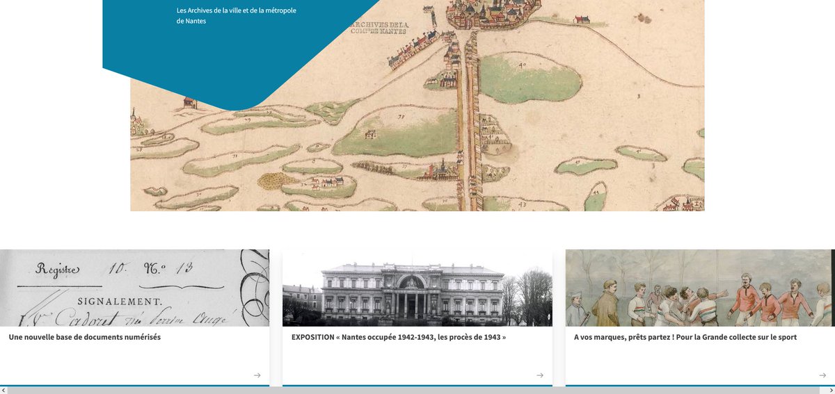 Un nouveau site pour les #Archives de #Nantes
archives.nantes.fr
<a href="/nantesfr/">Ville de Nantes</a> <a href="/NantesMetropole/">Nantes Métropole</a>