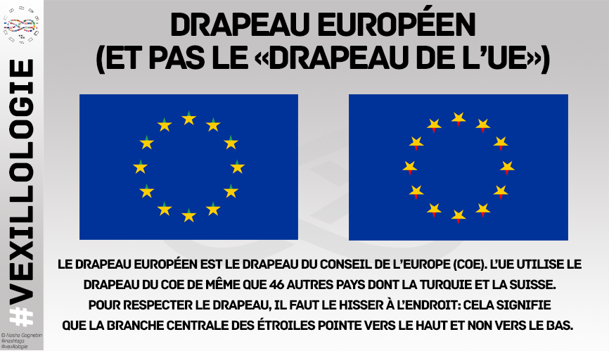 Vexillologie's tweet photo. L'utilisation du drapeau européen est simple.
Rappel utile. 🇪🇺#Vexillologie #PPL1011 https://t.co/ElGPWqJnuH