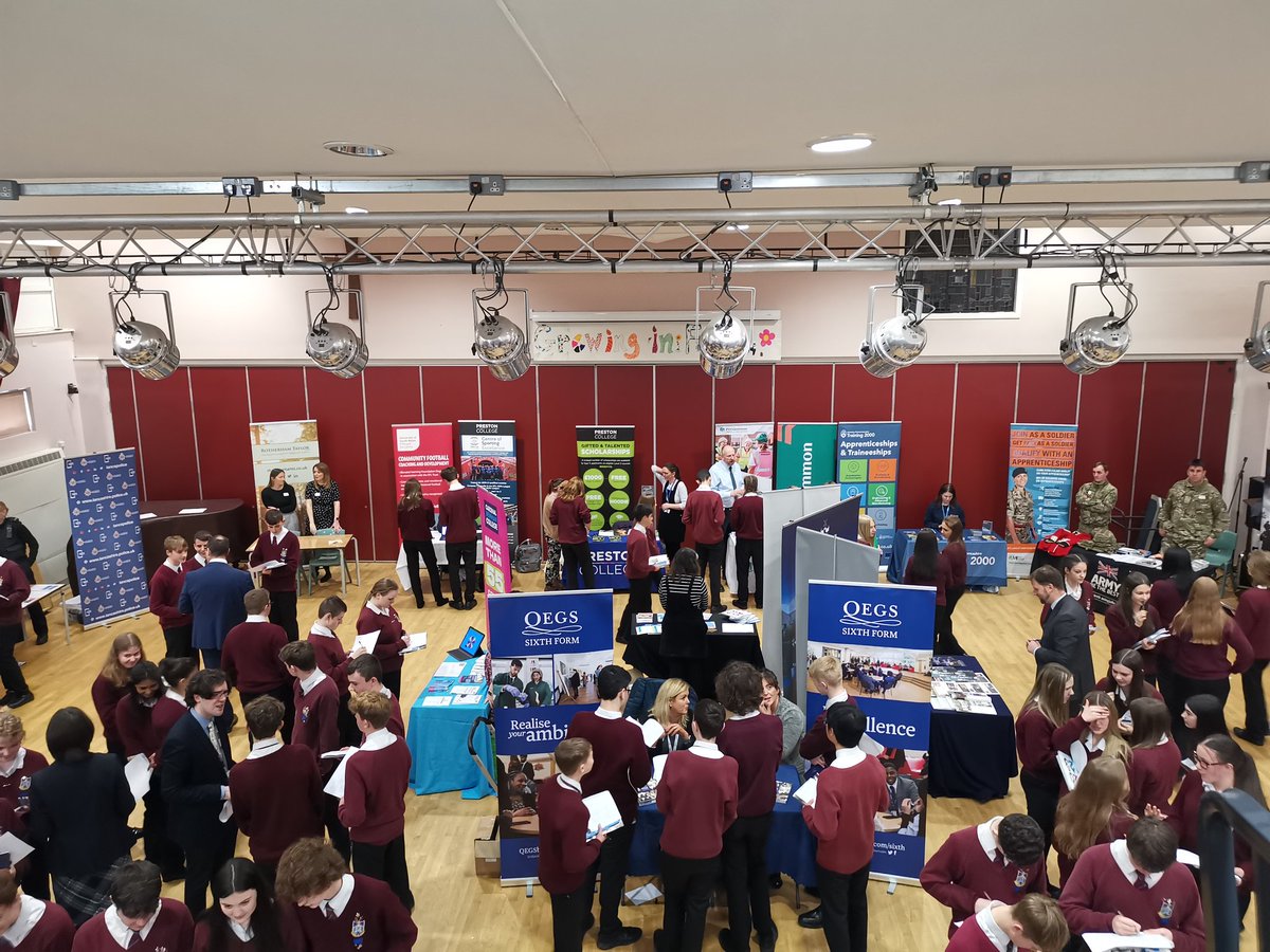 Huge thank you to all the businesses that attended our #careersfair today at school. What a wonderful experience for our pupils. #schoolcareers