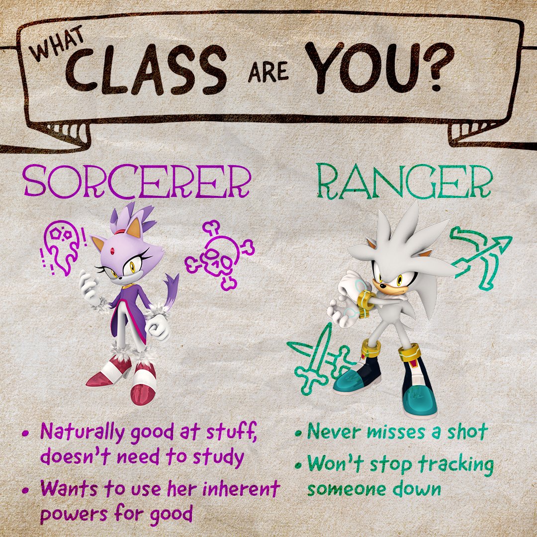 sonic_hedgehog's tweet photo. Choose your class: https://t.co/bapbTi6MV1