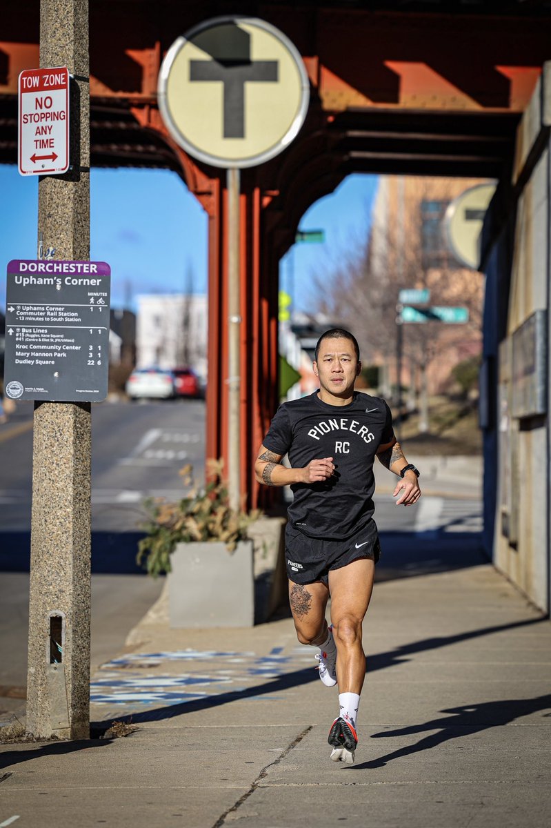 bostonmarathon's tweet photo. First up, we’re featuring a Dorchester resident and active member of #PIONEERSRunCrew, FJ Perfas. After breaking his leg while training for 26.TRUE, he has worked hard since his surgery to run again. FJ completed his first race in over 6 months this past summer! https://t.co/FH7oxYXALr