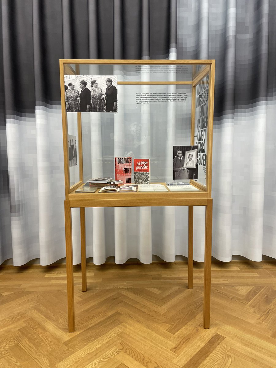 interxnote's tweet photo. The Missed Seminar installed at Albertinum @skdmuseum with the opening event on 12 April ❤️‍🔥 #EslandaRobeson #PaulRobeson #Internationalism #East #South #FranzLoeser https://t.co/jU2jm3lHSJ @HEADGENEVE @snsf_ch https://t.co/xZnd4Nlqjb
