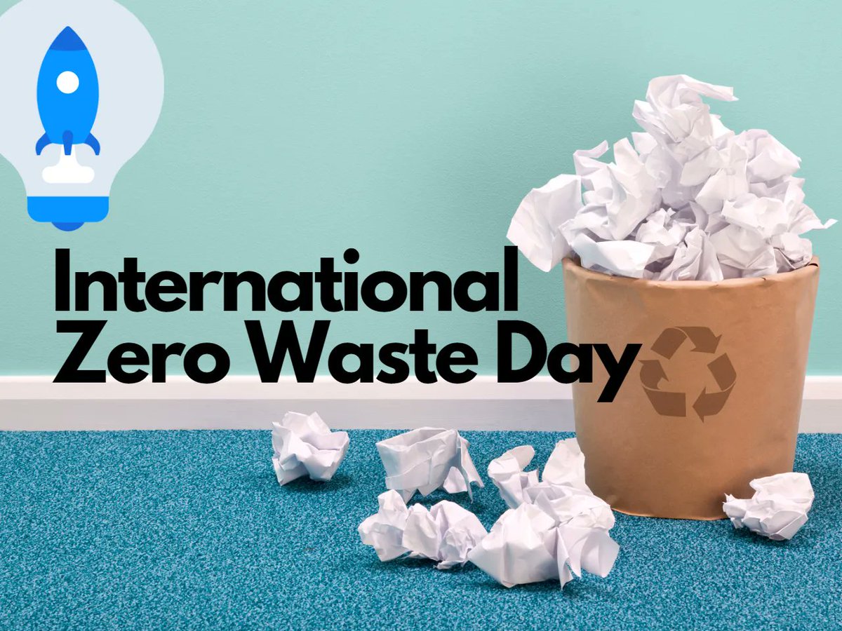 We wish you a happy zero waste day! #ZeroWasteDay