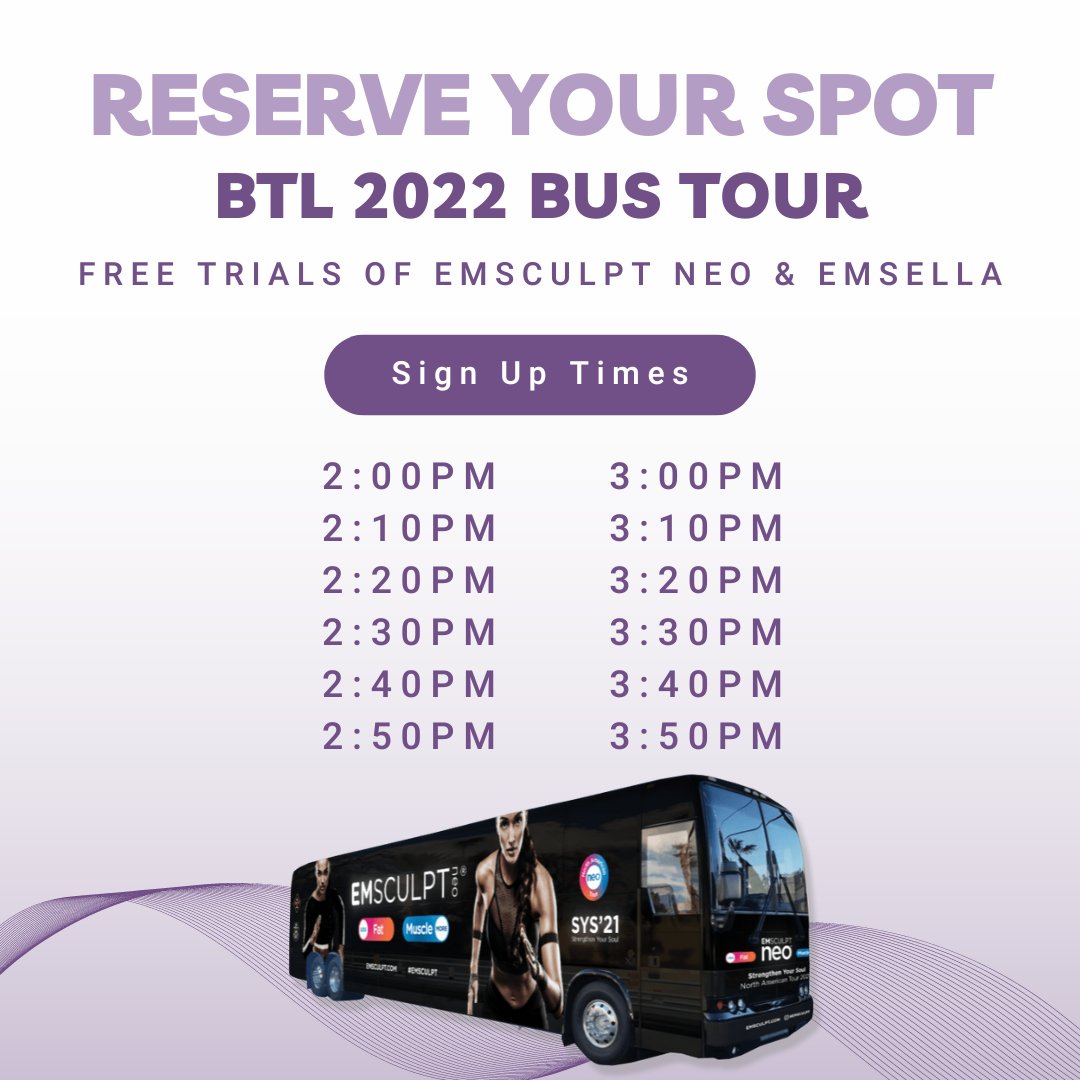 HealthFitMD's tweet photo. Reserve your free trial of #EMSCULPTNEO &amp; #EMSELLA on May 18th!
RSVP NOW! 👇
https://t.co/1Pr0nLiGO9

#bustour #bodysculpting #healthfitmd #gulfportms #gulfportmississippi #mississippigulfcoast https://t.co/RYaYjIYT27