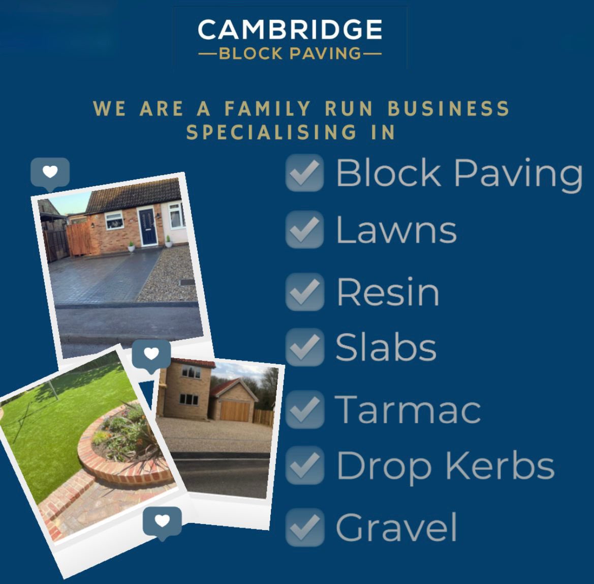 CamBlockPaving's tweet image. Please get in contact with us today, your driveway or patio could be next……