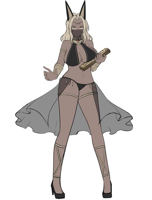 褐色の人(デアドさん)が
社長でレジーナさんが部下その1です。
このアンデッド、踊り子より
ムチムチしている……!! 