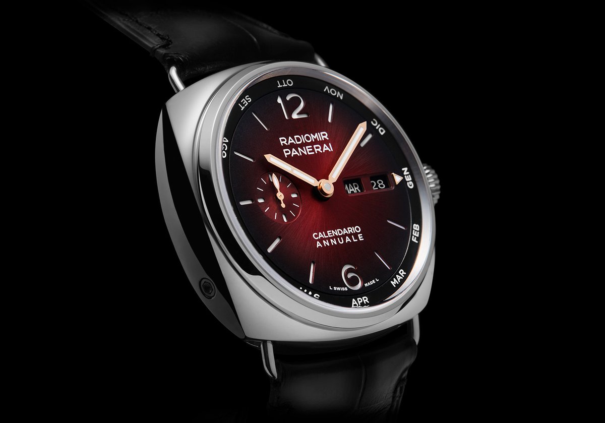 #Panerai presented the new #Radiomir Annual Calendar, the first #annualcalendar complication of the brand. Read more at timeandwatches.com/2023/03/panera… #watchesandwonders