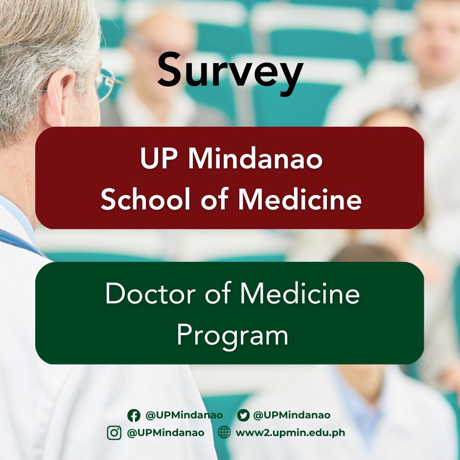 University of the Philippines Mindanao on Twitter "Madayaw! The