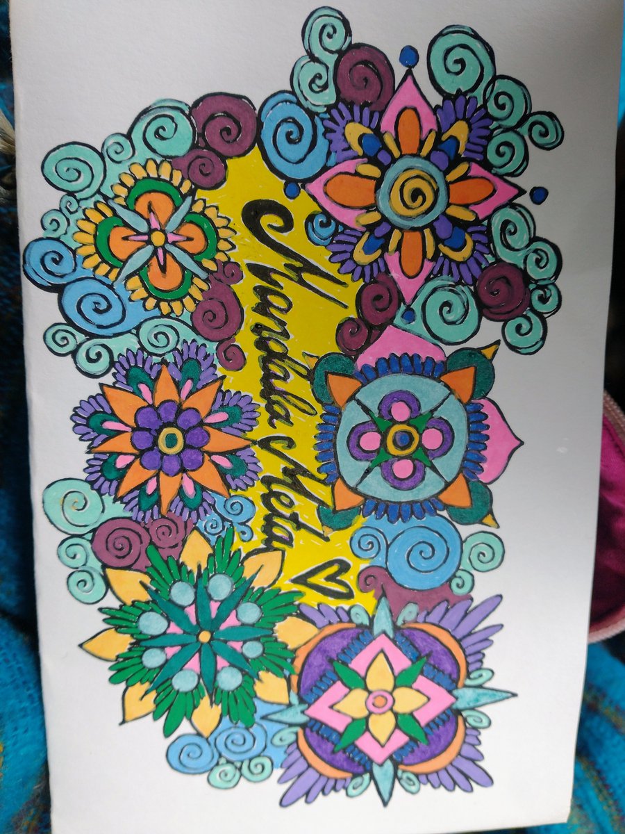 #MHHSBD we love mandala art and look what we have been gifted 👀
btw first rung 💥🪜🙏
Feeling very appreciated 💜🙏