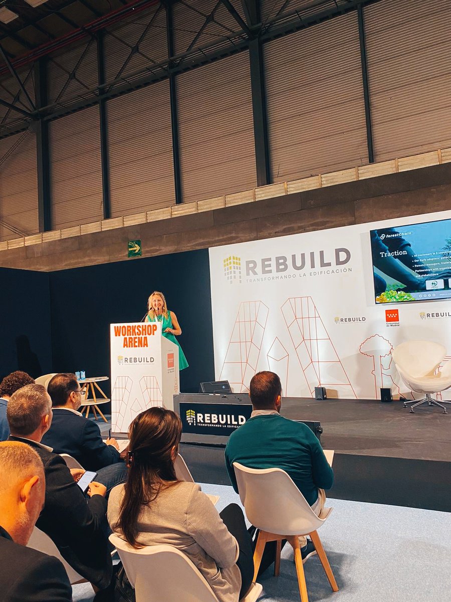Transformando el sector de la construcción 🦾💚
4.0
Pitching en el Construction Tech Startup Forum 
Rebuild Congress 
<a href="/LaSalleTechnova/">La Salle Technova</a> <a href="/rebuildexpo/">REBUILD</a> 
<a href="/IFEMA/">IFEMA MADRID</a>
#blockchain #construction4.0
#digitalization #DigitalTransformation