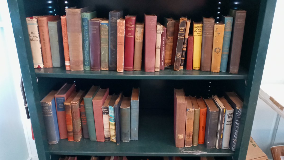 We have plenty of old/vintage/antique books at Mansfield, CT Public Library for the Spring Book Sale. There are about lot of books from the 19th Century until the 1960's. #oldbooks #usedbooks #shelfofbooks #vintagebooks #mansfieldct @MansfieldCTLib