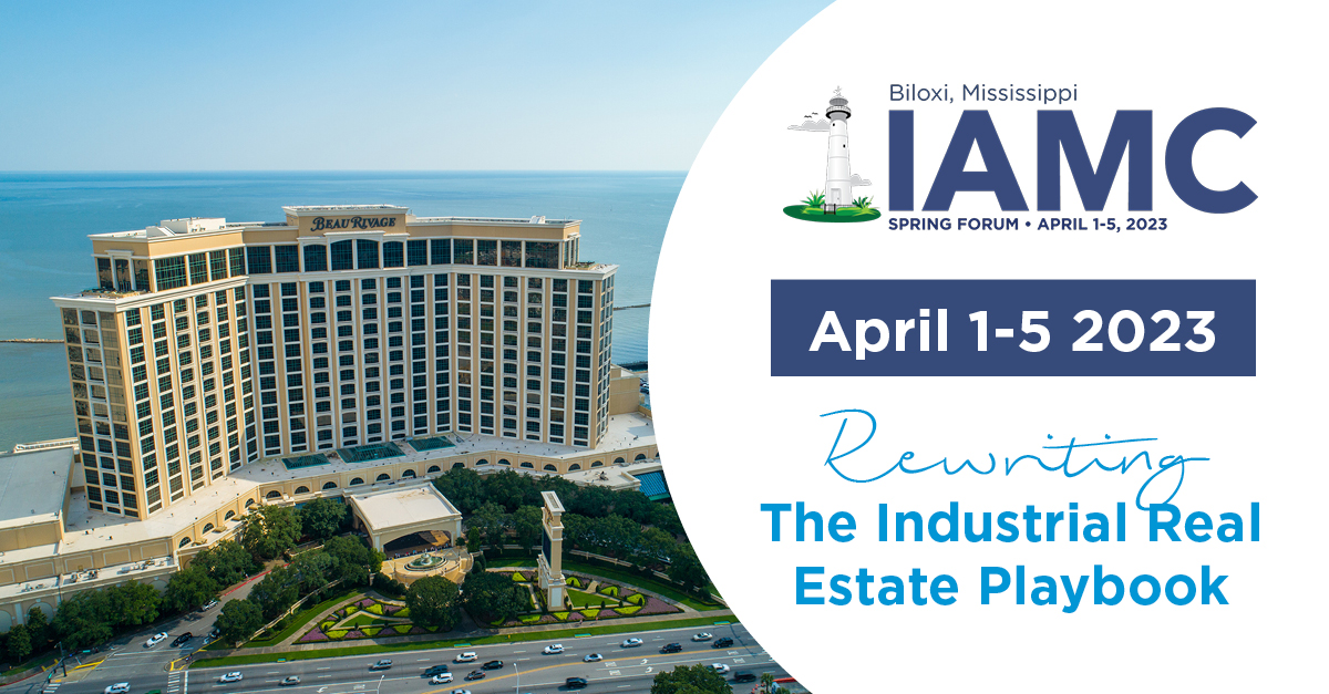 IAMCGroup's tweet photo. Only one day to go! This event is a must-attend if you’re in the #industrial #realestate industry.
Join us tomorrow for quality relationship building, professional development, and knowledge sharing!
Learn more: https://t.co/lmeQiCpdYz
#IAMC #SpringForum #SpringForum2023 https://t.co/nmxIpkWr0E