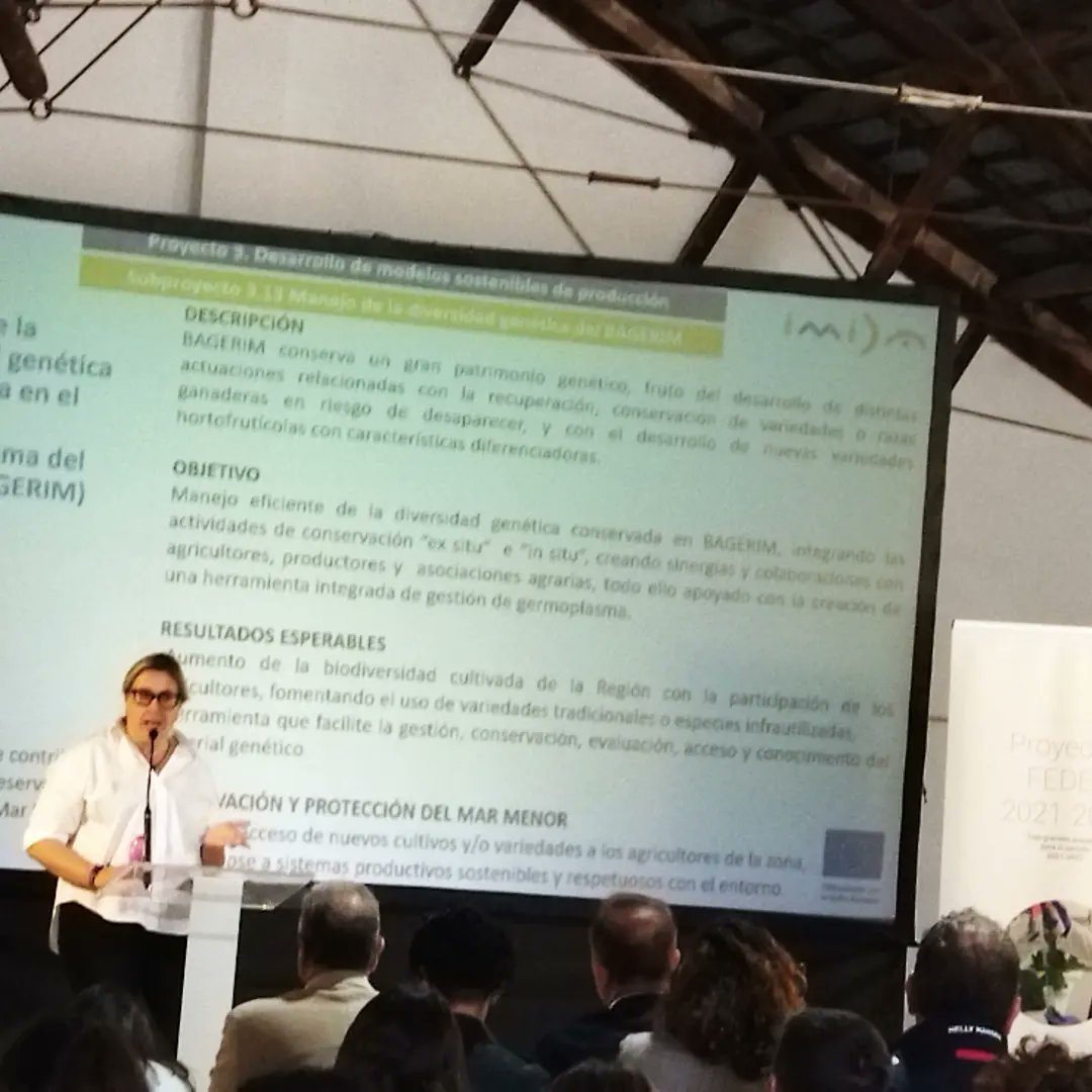 DrLozanoPrez's tweet photo. Presentando en sociedad el nuevo proyecto de Aplicación de la Nanotecnología a la revalorización de subproductos agroalimentarios:Nuevas formulaciones en Polímeros. Una interesante jornada en el @imida_murcia, escuchando a compañer@s como @ElenaTarragoya al frente del #BAGERIM. https://t.co/IL1flSRYLL