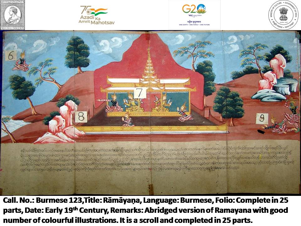 asiatic_society's tweet photo. Item of the week: Burmese Ramayana
#AzadiKaAmritMahotsav #asiatic #society #kolkata #manuscripts #Burma #treasure #raamnavmi #ramayana #rama https://t.co/1qmpZku72i