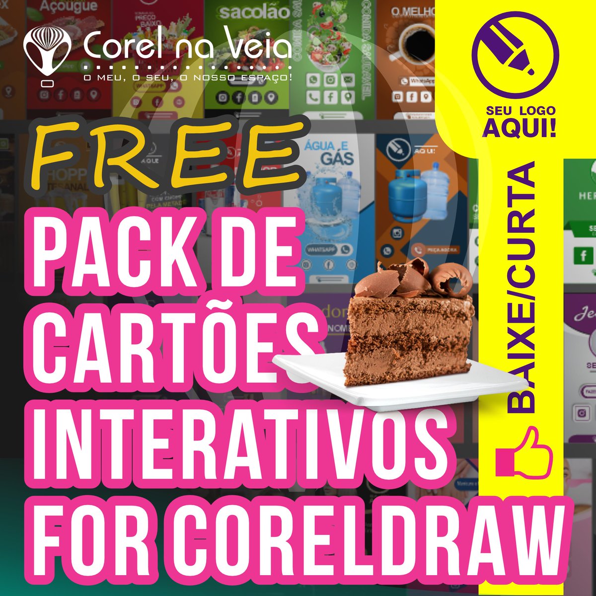 CorelnaVeia's tweet photo. Prazo Esgotando Baixe o #Pack de #Cartões #Interativos #editáveis em #CorelDRAW e #FREE CDR X5+ https://t.co/UfNYS7gKTy - #TEMPOLIMITADO - A partir das 00:01 de 30/03/2023 - O #Aniversário é meu, mas quem #ganha sempre é você! Bora #Compartilhar! 0800 na Faixa! https://t.co/qsDEGB5d7Y