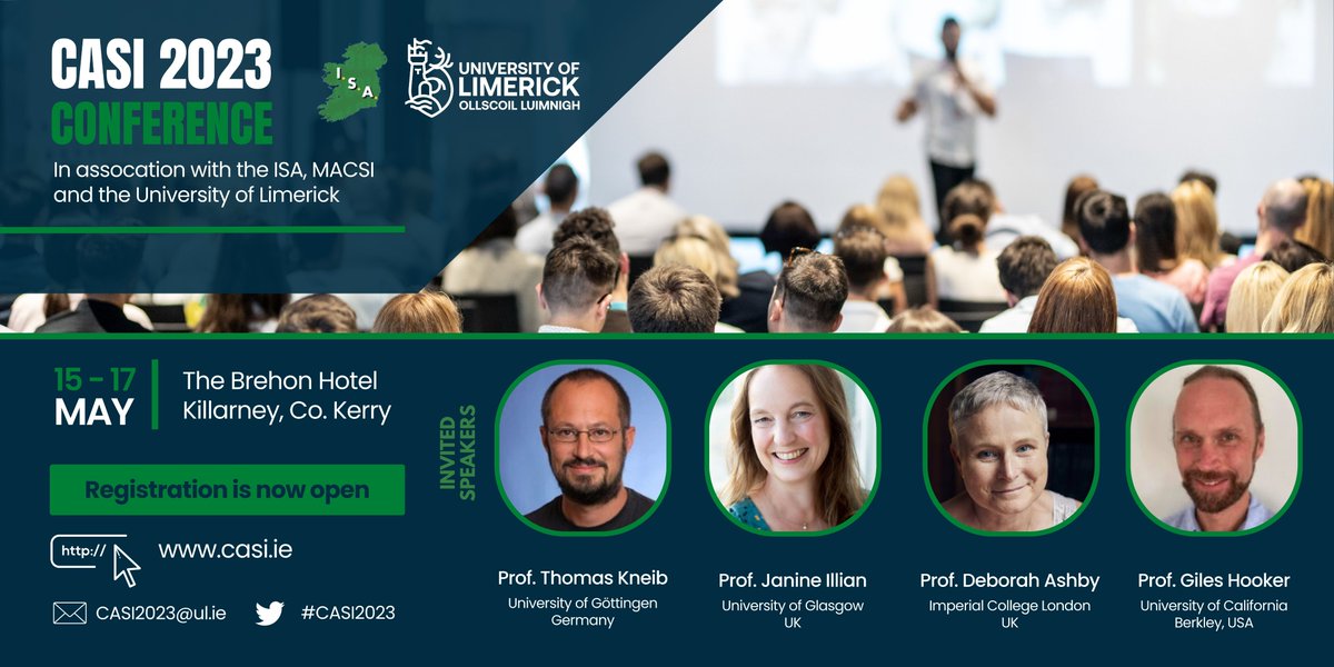 🚨 There's still time to contribute to #CASI2023: abstract submission for contributed talks and posters deadline is tomorrow Friday 31st March 2023. Share your #abstract and join us in #Killarney in May 15 - 17!  casi.ie/call-for-paper…