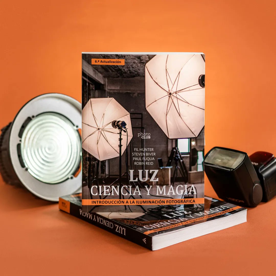 PhotoClub_es's tweet photo. 💥 NUEVA EDICIÓN 💥
'Luz. Ciencia y magia', uno de los libros sobre iluminación más valorados por los lectores. Aúna conceptos globales sobre los principios de la luz, con ejemplos para su aplicación práctica.
¡Aprende a iluminar líquidos! 💦
👉 https://t.co/BUC8UCY3uA https://t.co/ud69uzmGmG