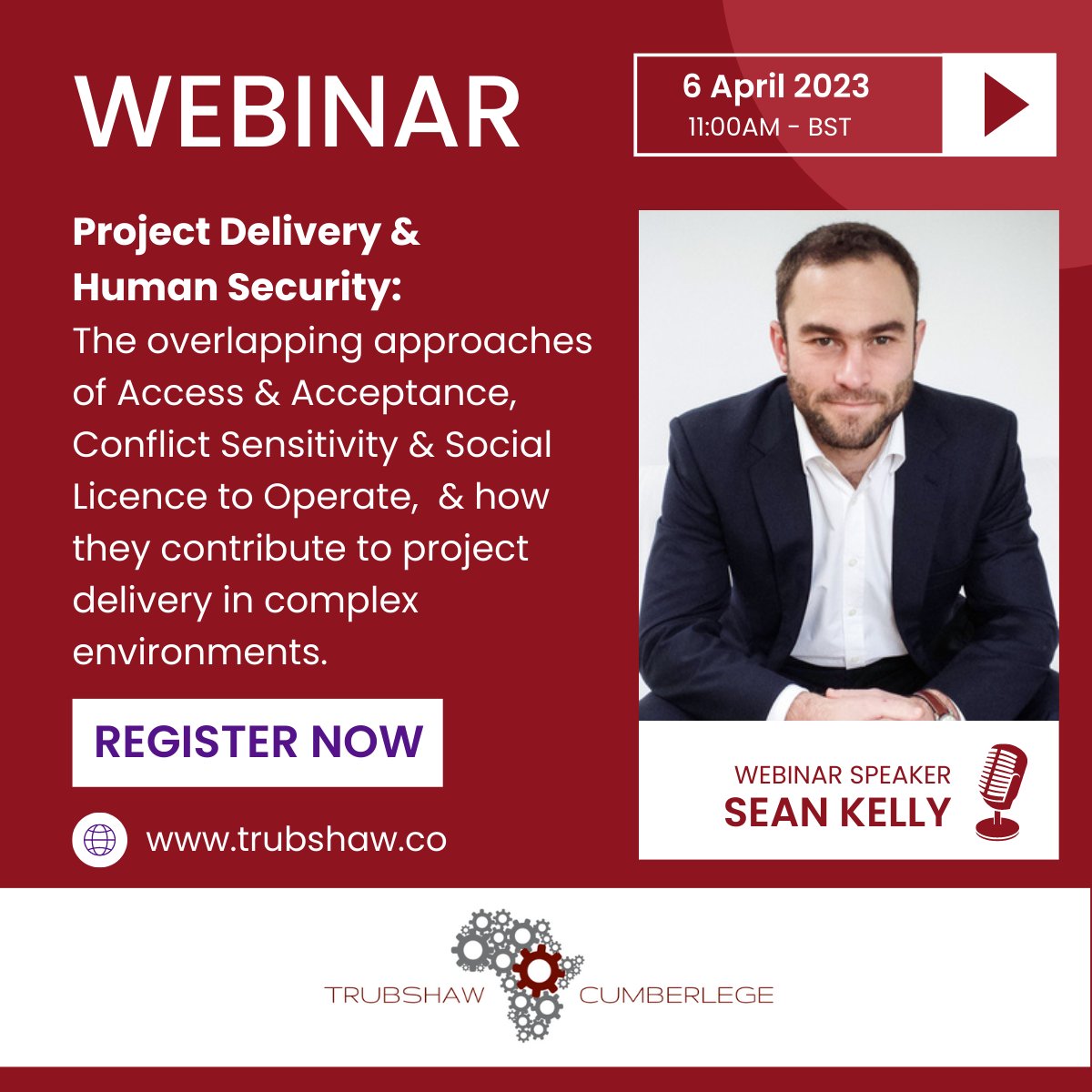 WEBINAR: Project Delivery & Human Security in challenging environments
Date & Time 📅 6 April 2023, 11:00AM - BST
Register Now ➡ zurl.co/02ns
#webinar #humansecurity #communityengagement #conflictsensitivity #projectdelivery