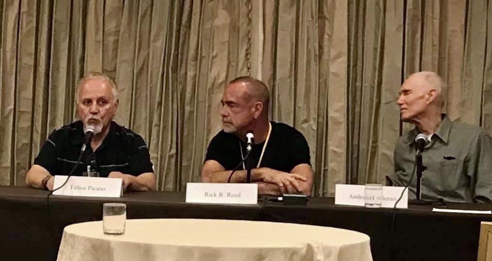 Today, I’m #grateful for being at the same table and on the same panel with two of my #gay #fiction idols, Felice Picano and Andrew Holleran, at Saints & Sinners in New Orleans a few years ago. #AuthorsOfTwitter #saintsandsinners