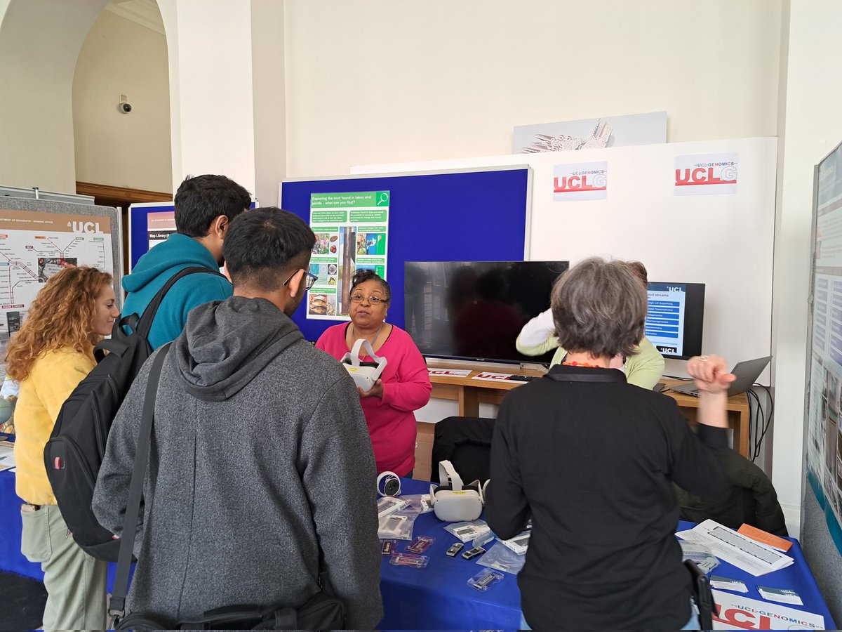 uclgenomics's tweet image. #UCLTechShowcase event today, with enthusiastic UCL Genomics team sharing their expertise knowledge with UCL colleagues