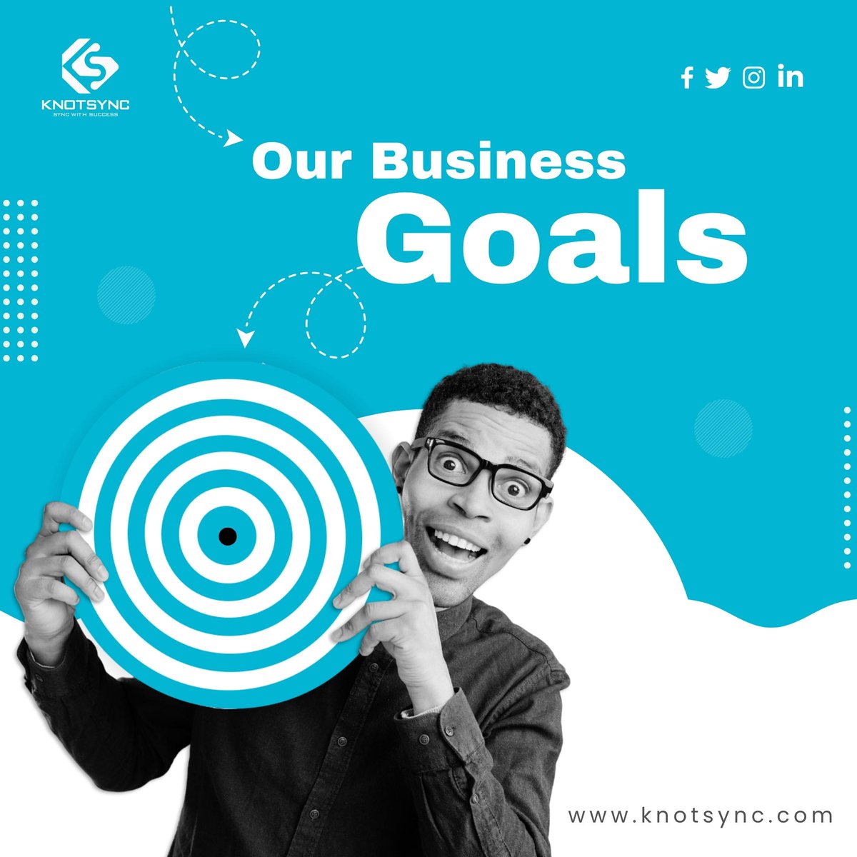 Knotsync's tweet photo. "Your Success Is Our Business Goal"
Contact Us! 
Sync with Success
.
https://t.co/Kank1UxkDD
.
#knotsync #WebsiteDevelopmentAgency #businessgoal #ecommercewebsite  #SEOServicesAgency #business #seo #websitedesignagency #graphicdesigner #contentwritingservice #ukcontentwriting https://t.co/HObtpdAzPA