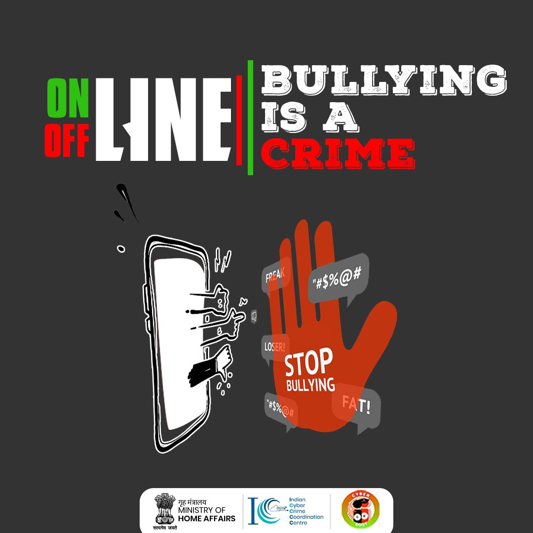 Cyber Dost on X: #DoYouknow? Cyber Bullying is a common cyber