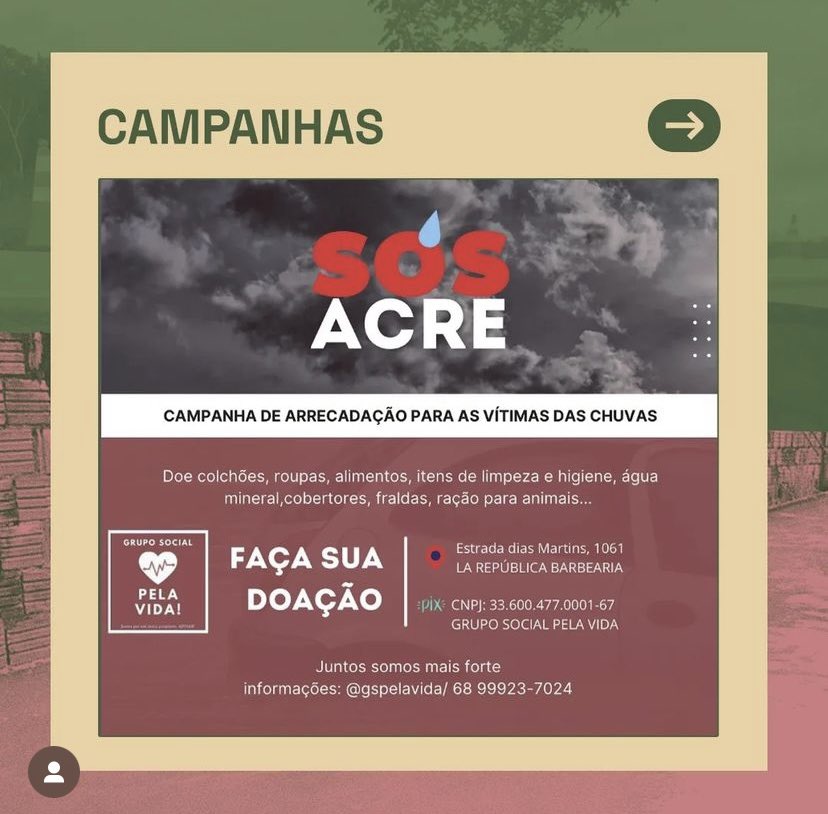 guilhecavalli's tweet photo. 🌡️⛈️🌧️Testemunhamos impactos das crises climáticas na vida da população do Acre, Brasil. O aumento das chuva e dos níveis dos rios atingiu mais de 30 mil pessoas em zonas periféricas.

Campanhas estão sendo realizadas. Ajude. Divulgue! Faça um PIX de solidariedade!👇🏾👇🏾

#SOSAcre https://t.co/SMMs6uSjcV