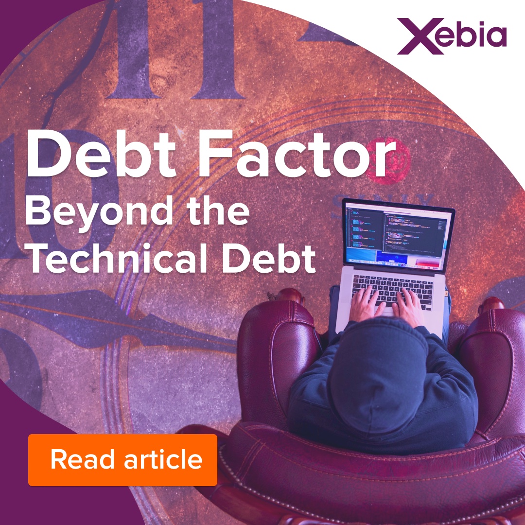 🔎Tame your technical debt, starting by identifying what you owe. Uncover what is technical debt and self-inspect which type of technical debt hinders your organization’s growth in our article 👉articles.xebia.com/debt-factor-be…
#agile #technicaldebt