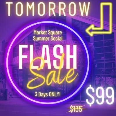 🚨Our BIGGEST sale starts TOMORROW !🚨 starting March 31st for 3 days ONLY Grab your all-inclusive tickets to Market Square Summer social (MSSS) for just $99! Site goes LIVE at Midnight shop.pathstonefoundation.ca/msss 
#kidsmentalhealth #youarenotalone #wegotyou #community