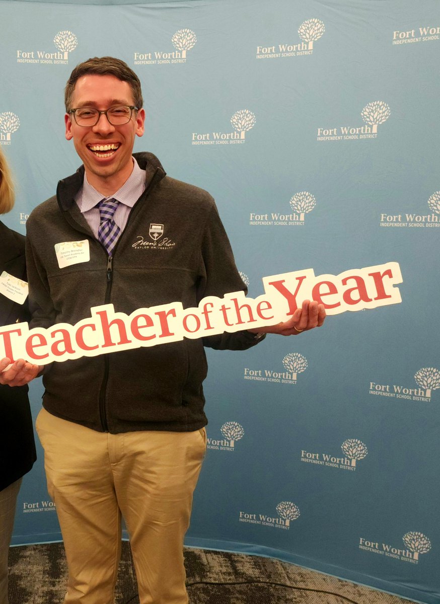 Congratulations to I.M. Terrell Tim Brendler. He was named one of ten finalist for FWISD Teacher of the Year.