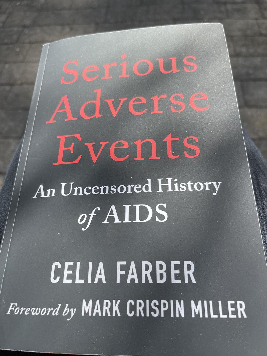 wmahoney5's tweet image. Finally got around to reading. #FauciLiedMillionsDied #sameplaybook #AIDS #HIV #COVID19 #celiafarber