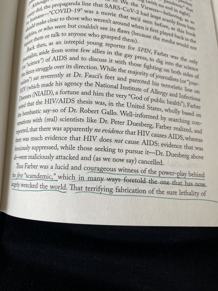 wmahoney5's tweet image. Finally got around to reading. #FauciLiedMillionsDied #sameplaybook #AIDS #HIV #COVID19 #celiafarber