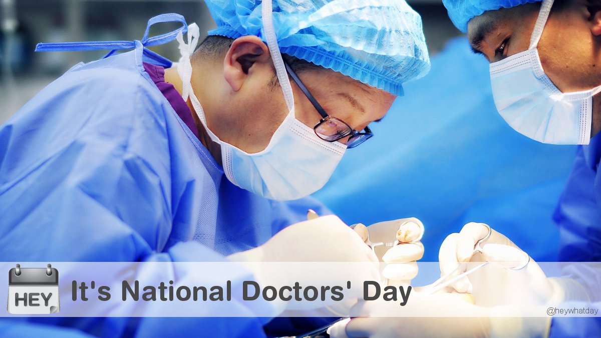 It's National Doctors' Day! 
#NationalDoctorDay #DoctorsDay #NationalDoctorsDay