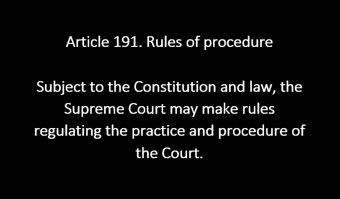 _NadeemZaidi's tweet photo. عدالتی طریقہ کار کے قواعد میں حکومتی مداخلت آئین کے #Article191 کی صرف ایک ٹھوکر پر
#آرٹیکل191 طریقہ کار کے قواعد
آئین اور قانون کے تابع، سپریم کورٹ عدالت کے عمل اور طریقہ کار کو ریگولیٹ کرنے والے قوانین بنا سکتی ہے
#NationStandswithCJP https://t.co/1Ad6rn8w3S