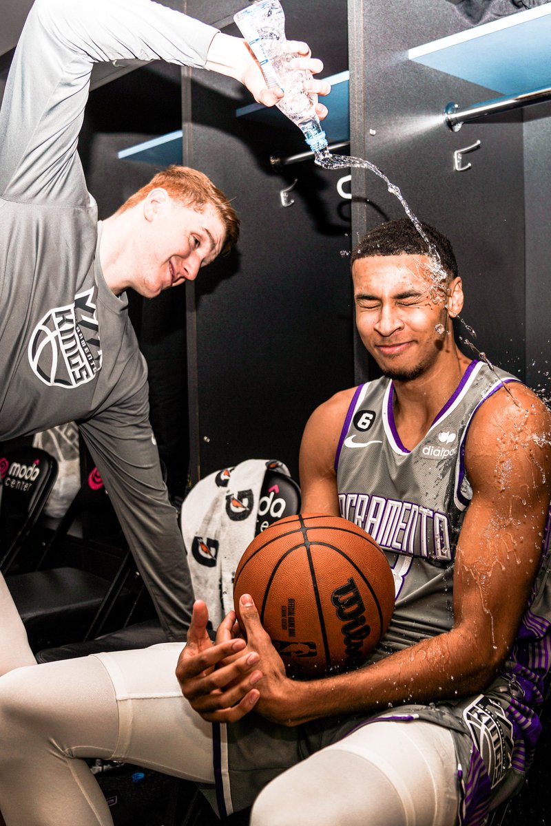 Ballislife's tweet photo. Congrats Keegan Murray on breaking the NBA record for Most 3PTS By A Rookie! 

Keegan Murray: 188 (40%)
Donovan Mitchell: 187 (34%)
Dame Lillard: 185 (37%)
Saddiq Bey: 175 (38%)
Ant Edwards: 171 (33%)
Luka: 168 (33%) https://t.co/2ilzSYvtTZ