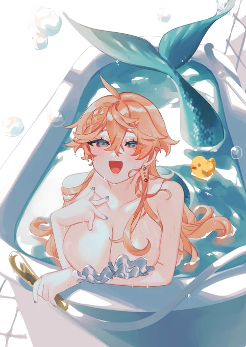 人魚タル女体化 