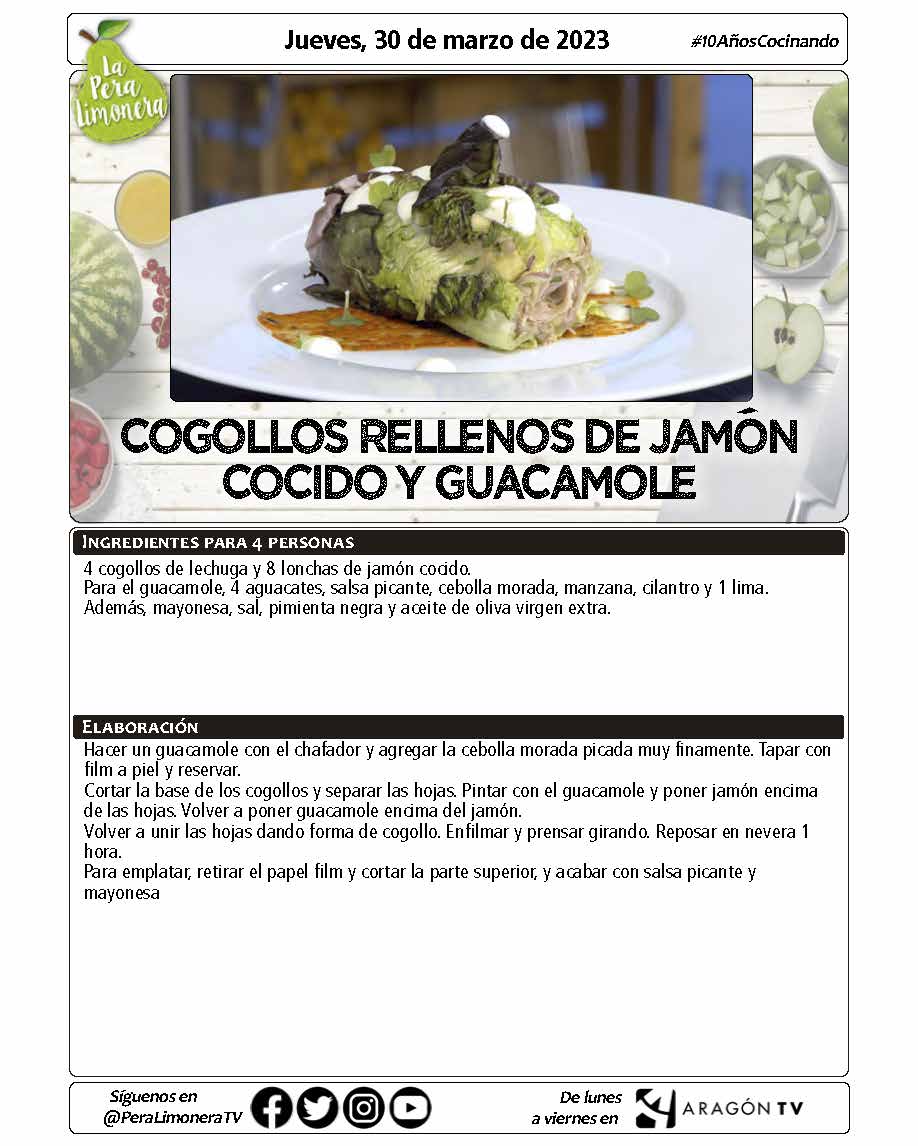 PeraLimoneraTV's tweet photo. ¿Te gusta disfrutar de nuevos sabores? Hoy aprenderás a preparar unas deliciosas codornices escabechadas y unos refrescantes cogollos rellenos de jamón cocido y mayonesa de aguacate ¡Para chuparse los dedos!

📺De L a V @aragontv 🕙10:00h
👨‍🍳@daniel_yranzo_cocinero https://t.co/GYRQXOd6MV