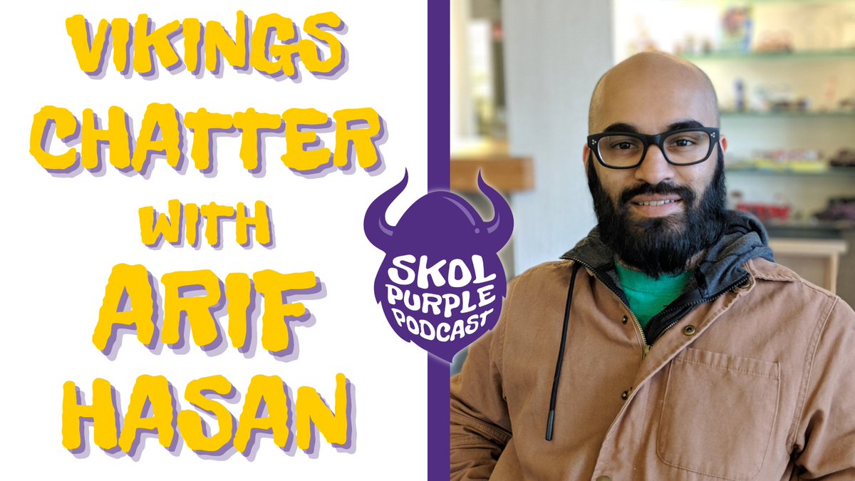 Skol Purple Podcast (@skolpurplepod) on Twitter photo 🚨NEW EPISODE!🚨
<a href="/ArifHasanNFL/">Arif Hasan, but NFL 🏈</a> joins the show to discuss Totino's Party Pizza, #Vikings offseason, & more!
🍎 apple.co/3RvEEdb
🎧 bit.ly/3XZkPxp
📺 youtu.be/ct0O_J1YnDk
Use #draftkings with code: TPPN @
tinyurl.com/DraftKingsCode…
#TPPN #skol #skolvikings 🚨NEW EPISODE!🚨
<a href="/ArifHasanNFL/">Arif Hasan, but NFL 🏈</a> joins the show to discuss Totino's Party Pizza, #Vikings offseason, & more!
🍎 apple.co/3RvEEdb
🎧 bit.ly/3XZkPxp
📺 youtu.be/ct0O_J1YnDk
Use #draftkings with code: TPPN @
tinyurl.com/DraftKingsCode…
#TPPN #skol #skolvikings