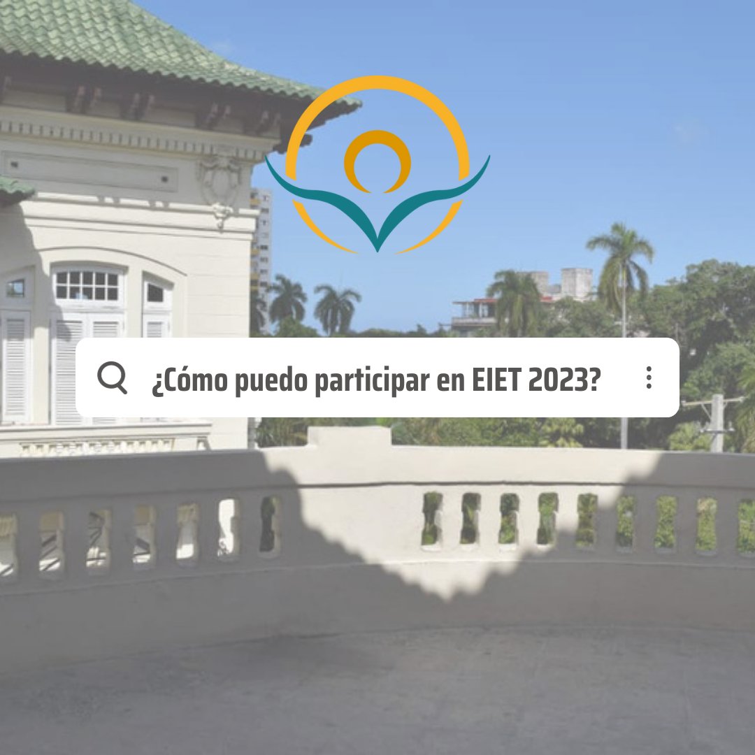 eietcuba's tweet photo. ¿Te has hecho esta pregunta? 🧐🤔Sabemos que sí🤓🙆🏽‍♀️

¿Cómo puedo participar en EIET 2023?
¿Quiénes pueden participar?

Todo aquí, en este twitt🤭

#EIET2023 #EIETCuba #EstudiantesDeTurismo #SomosFTUR #SomosUH
#15aniversario #FTUReduca #FTURcumple15 https://t.co/XWoCla1tJy