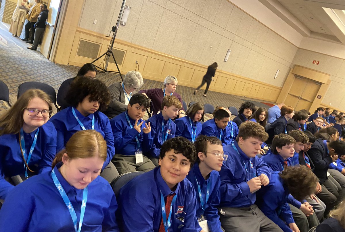<a href="/NMS_Rangers/">Northwest Middle School</a> in the house!!! <a href="/TennesseeTSA/">Tennessee TSA</a> #FindYourVoiceTSA #TNTSA So excited to compete and learn!! <a href="/CTE4KCS/">Knox County CTE</a>