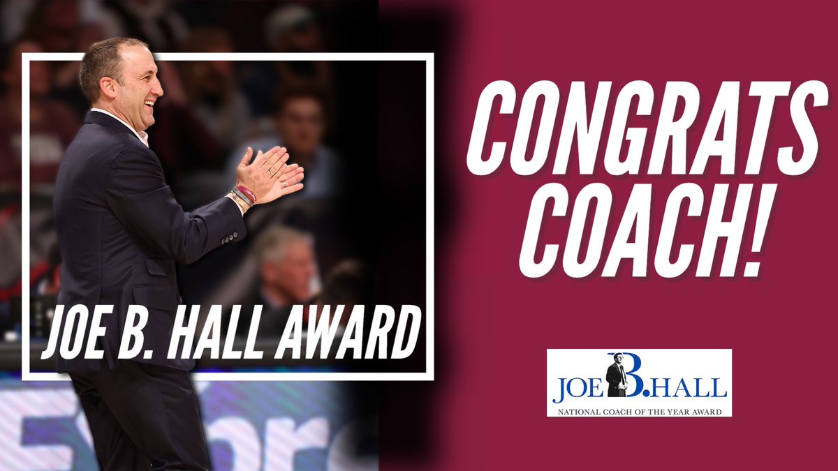 .<a href="/KeithUrgo/">Keith Urgo</a> is your winner of the Joe B. Hall Award as the nation’s top first-time coach!

📰 bit.ly/3Zva3Pc