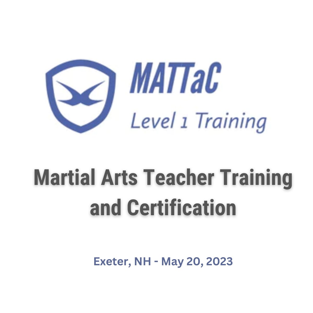 whistlekick's tweet photo. 🥋MATTaC - This course isn't about what to teach - that varies depending on style. Rather, it's about how to teach, as well as when and why.
#mattac #whistlekicktraining #trainingandcertification #level1 #martialarts #martialartist #exter #newhampshire #whistlekick https://t.co/JDUmmgOK8X
