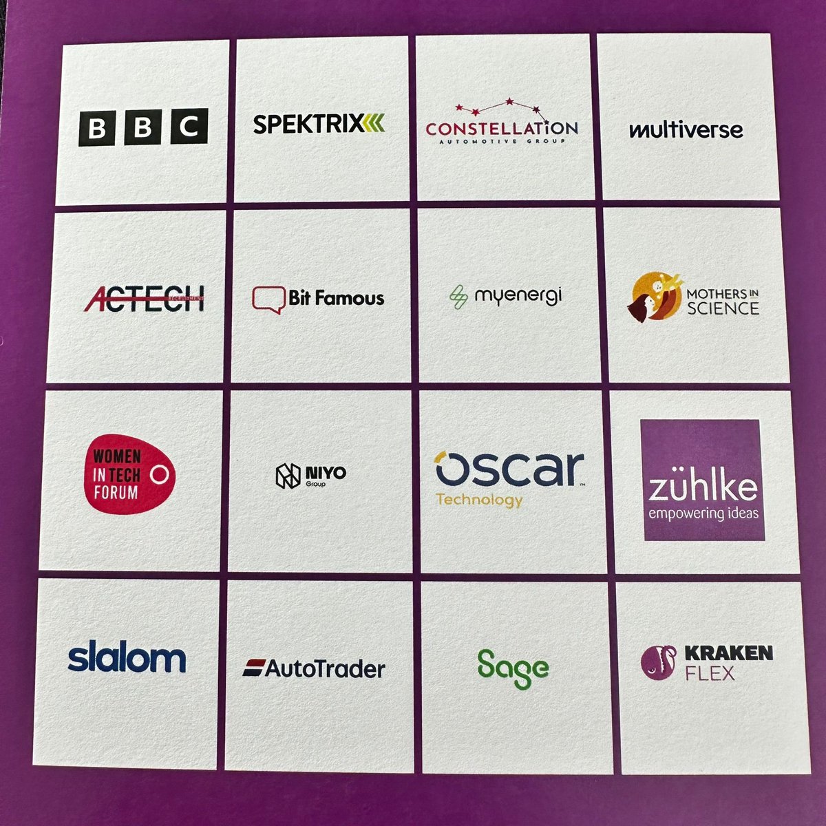 A massive thank you to all of our sponsors including our headline sponsor <a href="/BBC/">BBC</a> ⭐️