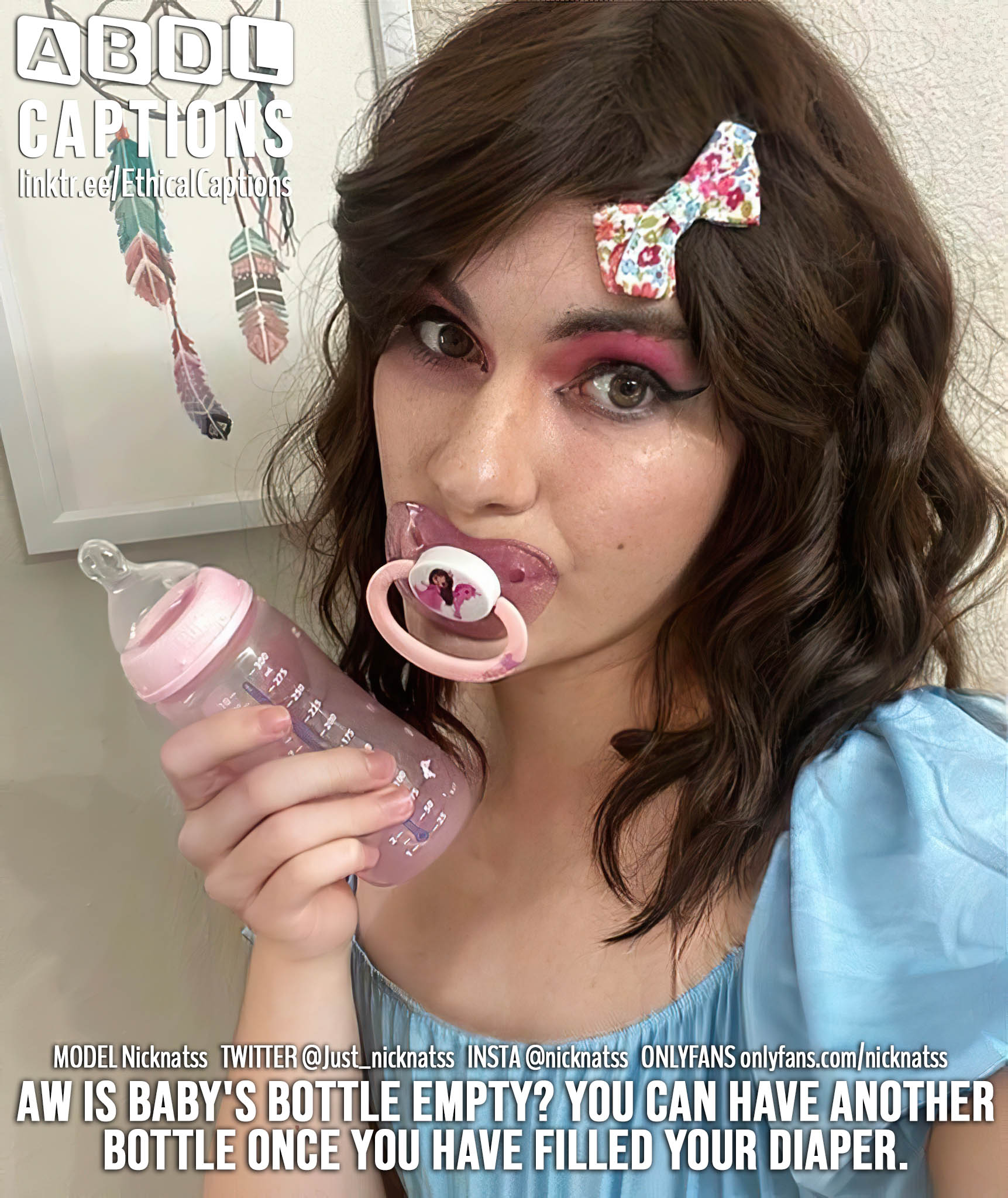 TW Pornstars - EthicalCaptions ABDLCaptions. Twitter. abdlcaptions MODEL  @Just_Nicknatss. 1:04 PM - 30 Mar 2023