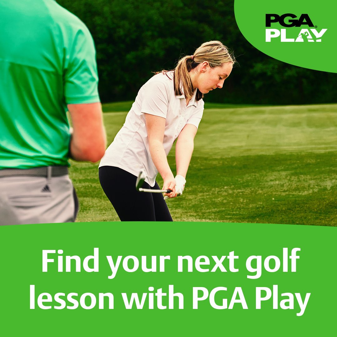 Are you looking to improve your swing? PGA Play is a fantastic way to find local PGA Professionals in your area.

Take a look - bit.ly/42QGfj6

#PGAPlay